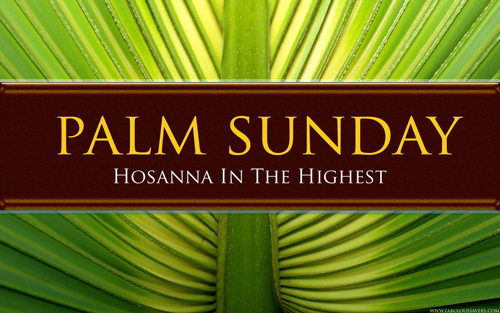 Community Palm Sunday Service